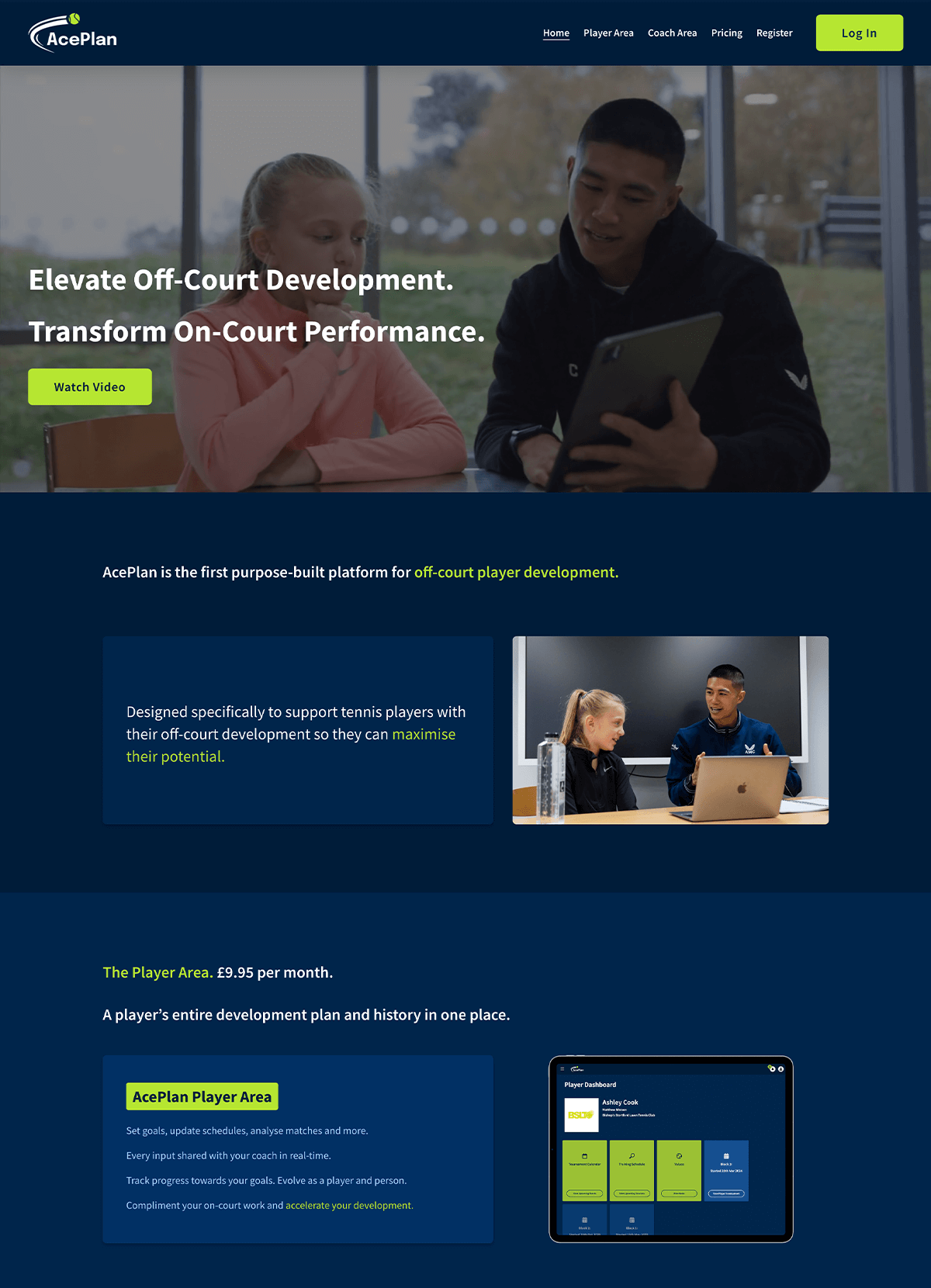 AcePlan Website