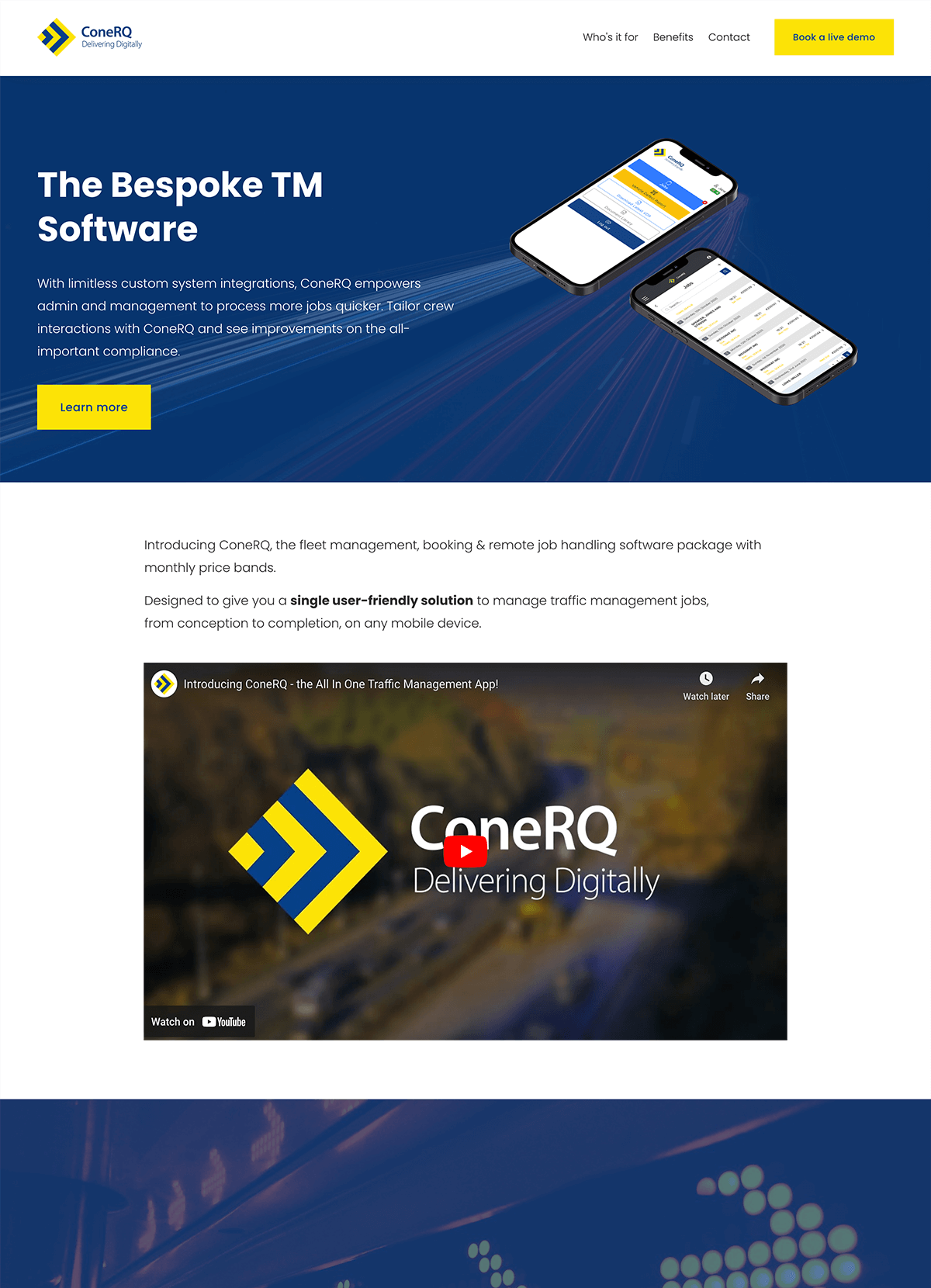 ConeRQ Website